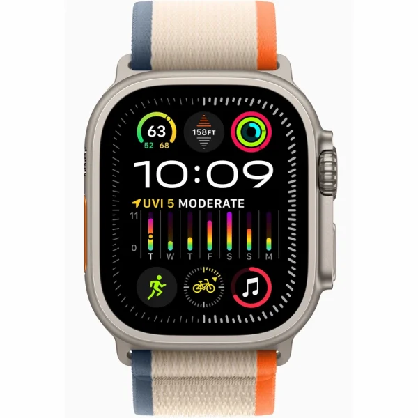 ساعت هوشمند اپل مدل Ultra 2 Titanium Case Trail Loop 49mm - Image 6