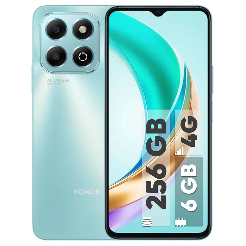 گوشی موبایل آنر مدل honor x6b حافظه 256 گیگابایت رم 6